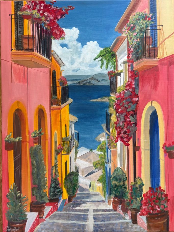 Gasse ans Meer
